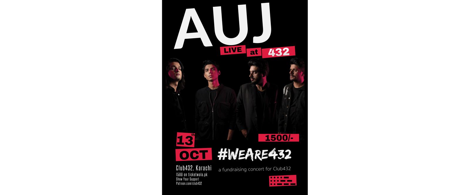 AUJ Live at 432