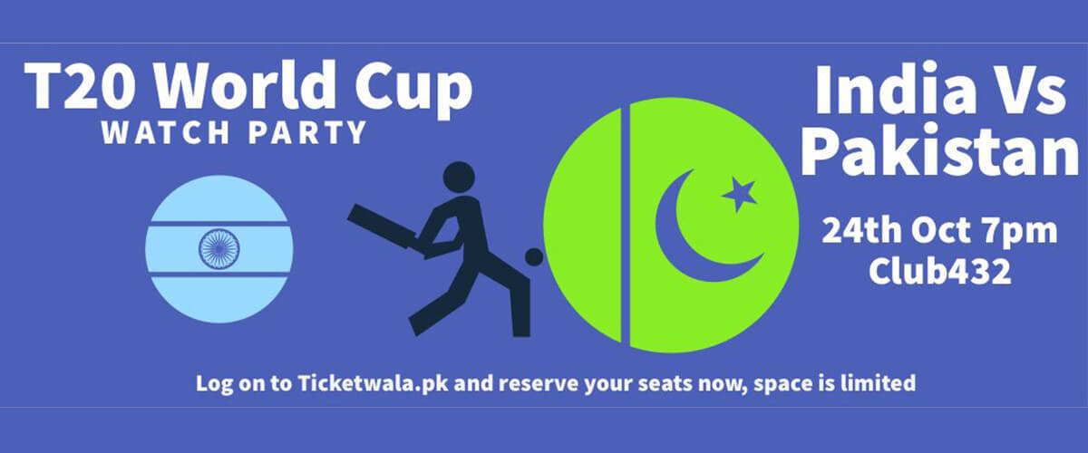 T20 World Cup — India vs Pakistan
